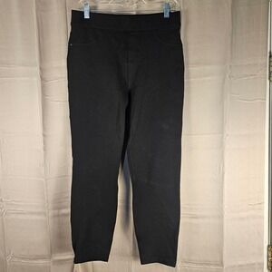 Spanx Womens Black The Perfect Ankle Pants Large